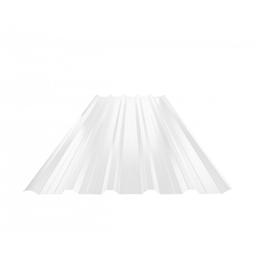 Krovni trapez sa prepustom TR 35A+ - Aluminijum obojeni - Bela - Slika 1