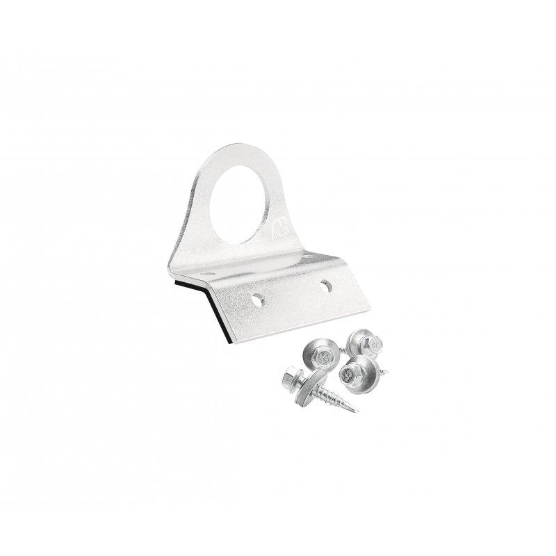 Držač za trapeze - 1 rupa - Aluminijum - Natur - Slika