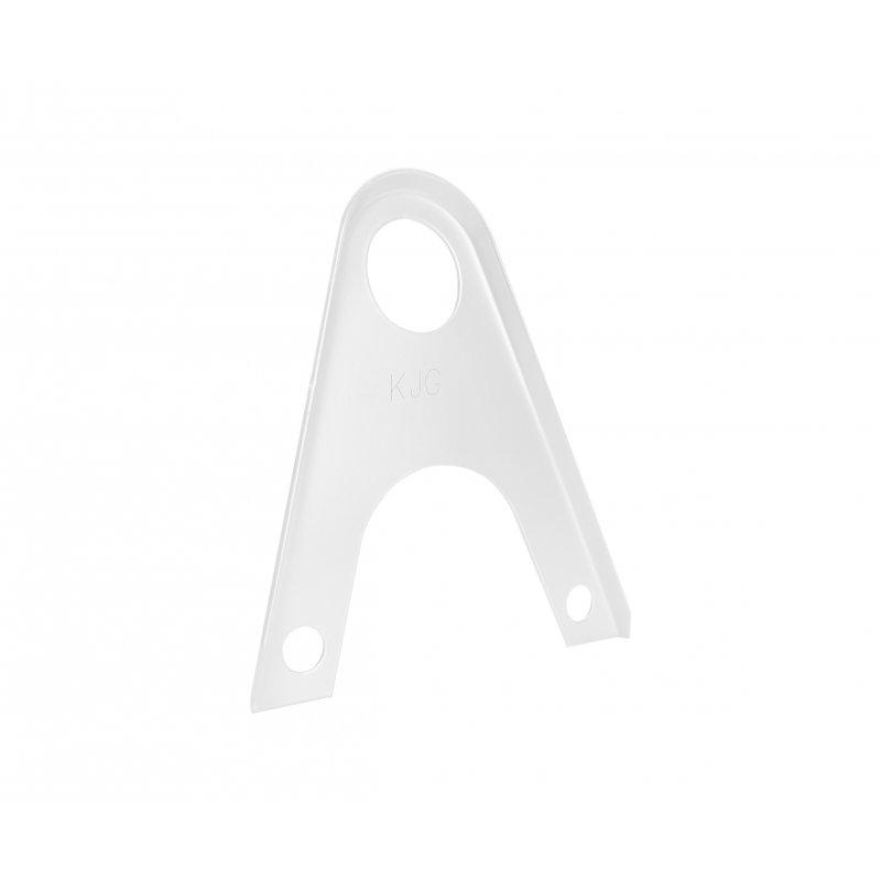 Nastavak za nosač snegobrana za falcovani krov - Aluminijum – Natur - Pocink obojeni – Prijavo bela - Slika