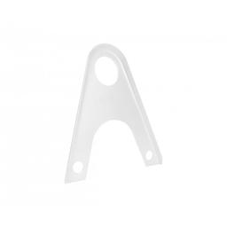 Nastavak za nosač snegobrana za falcovani krov - Aluminijum – Natur - Pocink obojeni – Prijavo bela - Slika 1