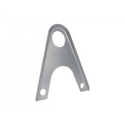 Nastavak za nosač snegobrana za falcovani krov - Aluminijum – Natur - Pocink obojeni – Prašinasto siva - Slika 1