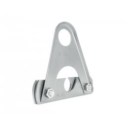 Nastavak za nosač snegobrana za falcovani krov - Aluminijum obojeni - Cink siva - Slika 2