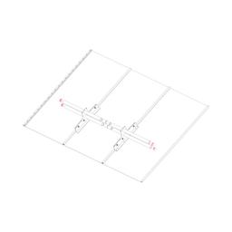 PVC poklopac cevi snegobrana - PVC - Prašinasto siva - Slika 4