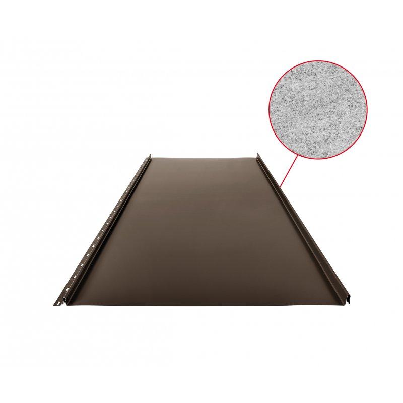 Krovni panel CLICK 515 PSQ - Pocink obojeni - Testa di Moro - Slika