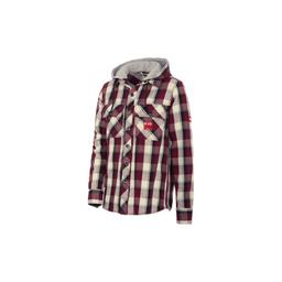 Košulja s kapuljačom rubin - 100 % pamuk (cca. 280 g/m²) - Rubin/Crna/Prirodna - Slika 1