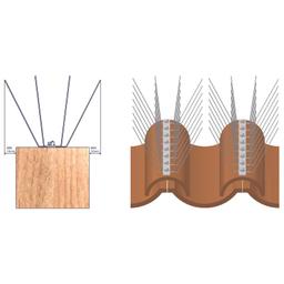 Sistem šiljaka za sprečavanje sletanja ptica - Inox - Natur - Slika 4