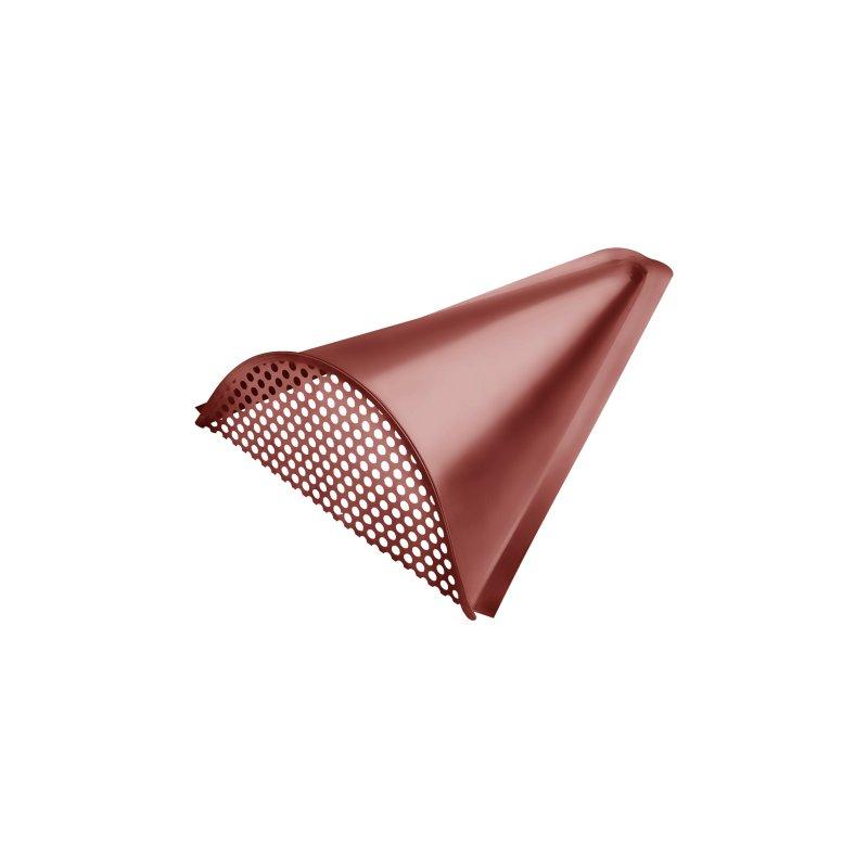 Element za ventilaciju slemena - Pocink obojeni - Vinsko crvena - Slika