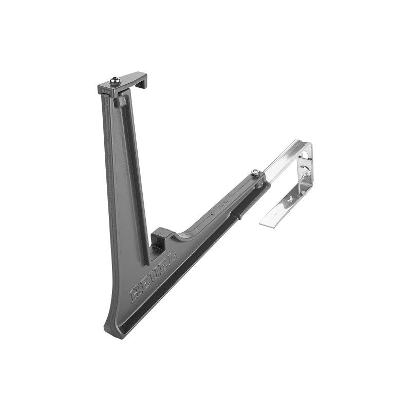 Držač merdevina - Aluminijum – Natur - Pocink obojeni – Antracit - Slika