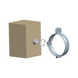 UNI platforma od nerđajućeg čelika za pričvršćivanje OB M10 - Inox - Natur - Slika 4