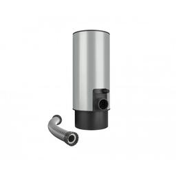 Zadrživač vode sa crevom i dugmetom - Aluminijum obojeni - Cink siva - Slika 1