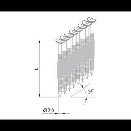Konveksni ekseri za zabijanje - Čelik - Slika 3