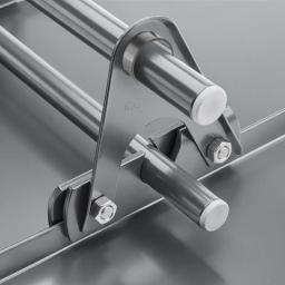 Nastavak za nosač snegobrana za falcovani krov - Aluminijum – Natur - Pocink obojeni – Mahovinasto zelena - Slika 4