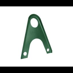 Nastavak za nosač snegobrana za falcovani krov - Aluminijum – Natur - Pocink obojeni – Mahovinasto zelena - Slika 1