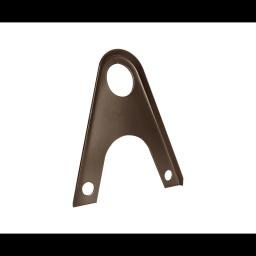 Nastavak za nosač snegobrana za falcovani krov - Aluminijum – Natur - Pocink obojeni – Tamno braon ČOKO - Slika 1