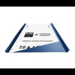 FALZ profil dvostruki stojeći šav - Pocink obojeni - Tamno plava - Slika 1