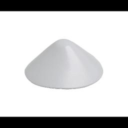 PVC profil – kupa - PVC - Prašinasto siva - Slika 1