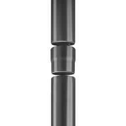 Spojnica vertikalnog oluka - Pocink obojeni - Bakarno smeđa - Slika 3