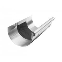 Dilatacija poluokruglog oluka - Aluminijum - Natur - Slika 1