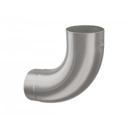 Koleno 85° - Aluminijum obojeni - Tamno silver - Slika 1